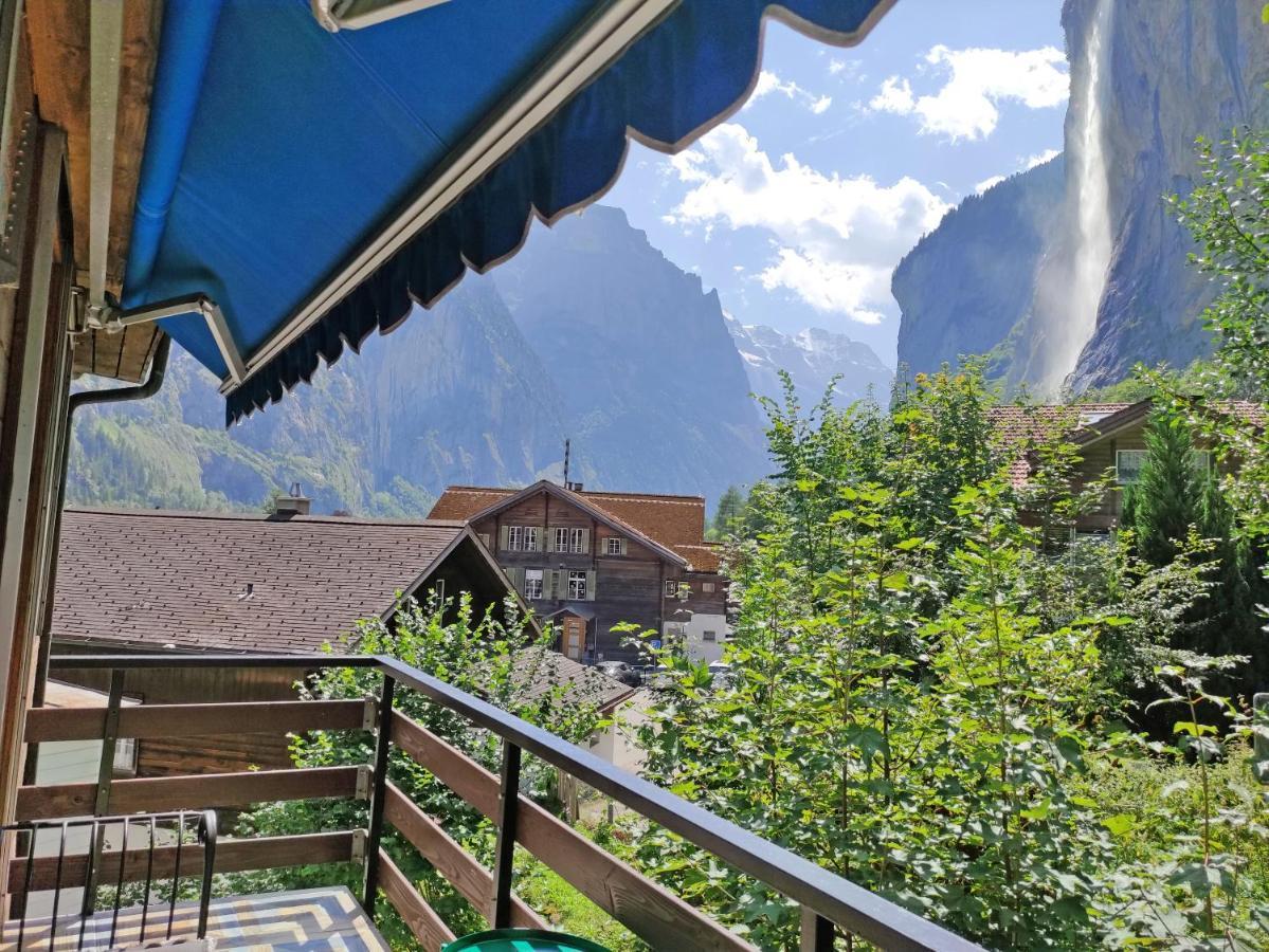 Hotel Restaurant Jungfrau Lauterbrunnen Exterior foto