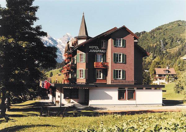 Hotel Restaurant Jungfrau Lauterbrunnen Exterior foto